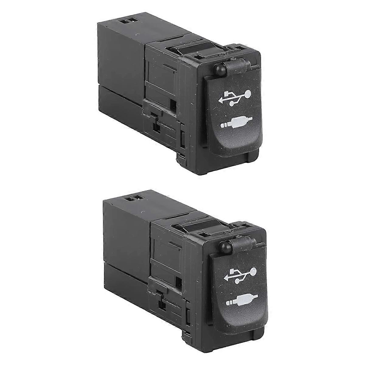 2PCS 86190-0R010 USB AUX Port Adapter Jack 861900R010 for Car Accessories