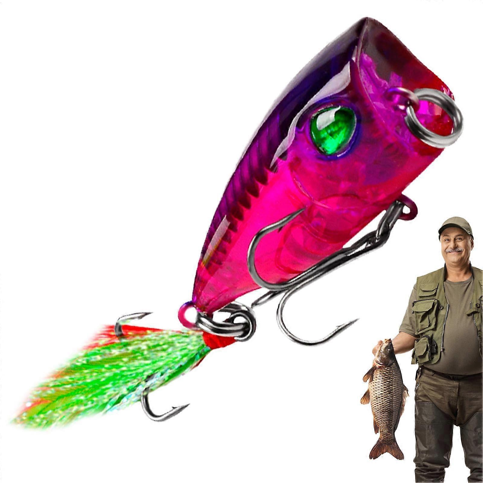 Barfishing Bait – Realistic Hard Bait Feathers for Freshwater Fishing, Attracts Trout and Other Fish, Multifunctional Design