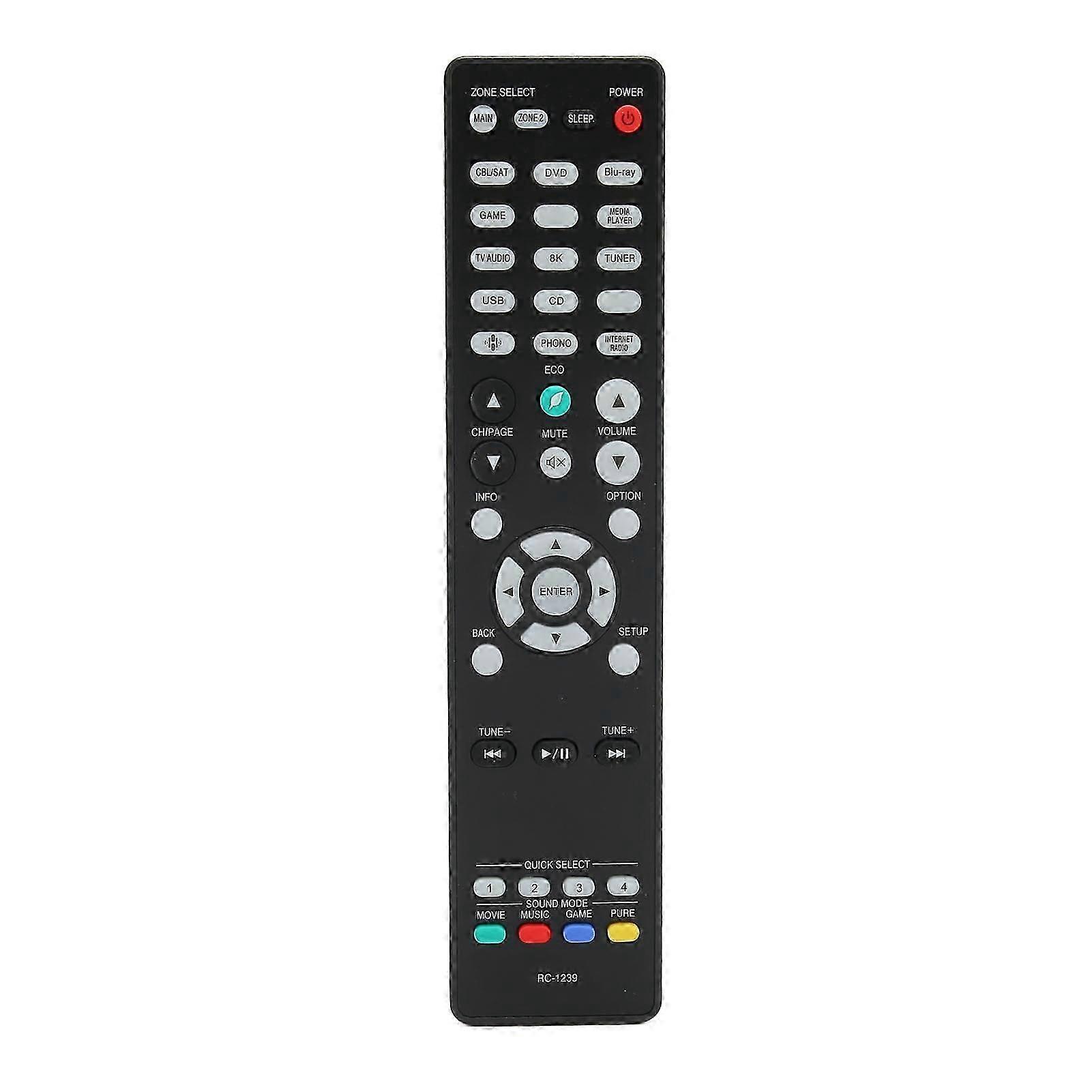 Fjärrkontroll för AV-mottagare, ersättning för Denon AVR S960H AVR X2700H AVR