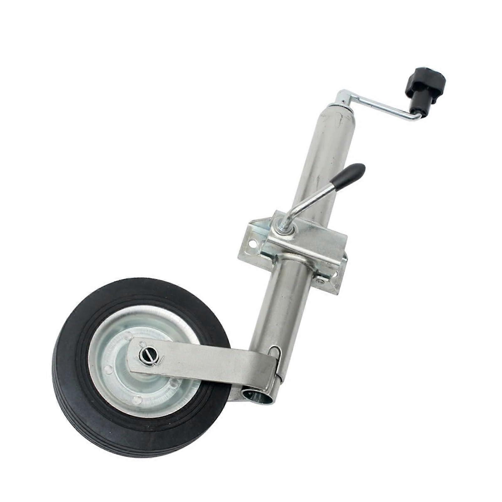 Trailer Jack Wheel RV Stand With Clamp 48mm Tube 150kg Capacity Caravan Camper Accessories For Trailers Boats Campers