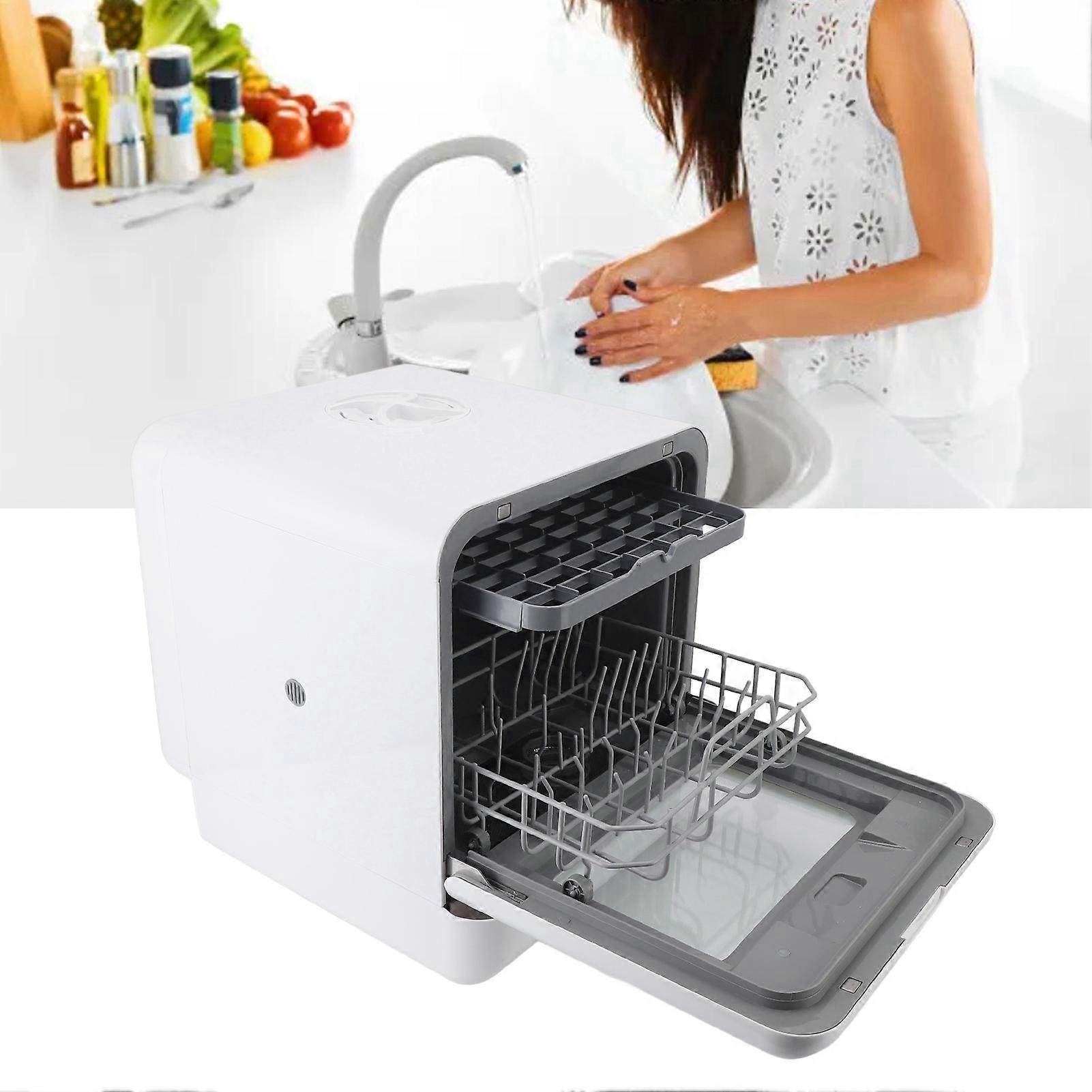 Portable Mini Dishwasher 1000W Compact Countertop 5L AU Plug