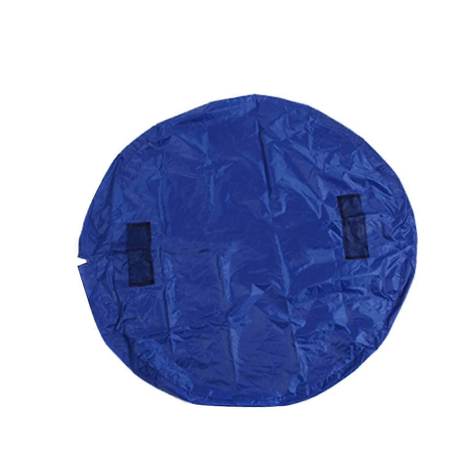 2-in-1 storage bag play mat with drawstring organiser