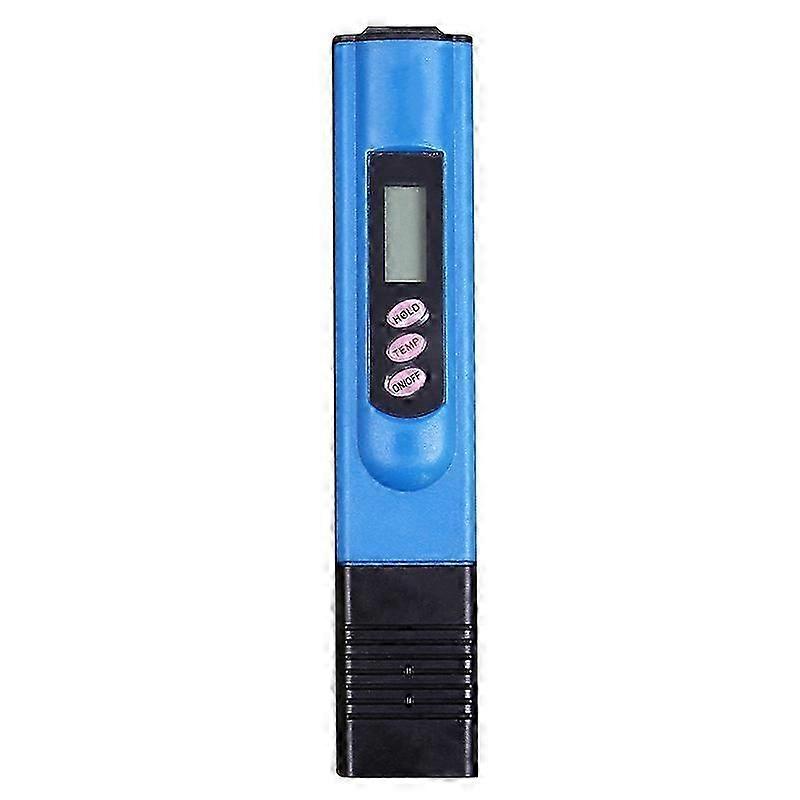 Wassertestkit für zu Hause mit Leitfähigkeits- und Temperatur-/PPM-Messung, Blau