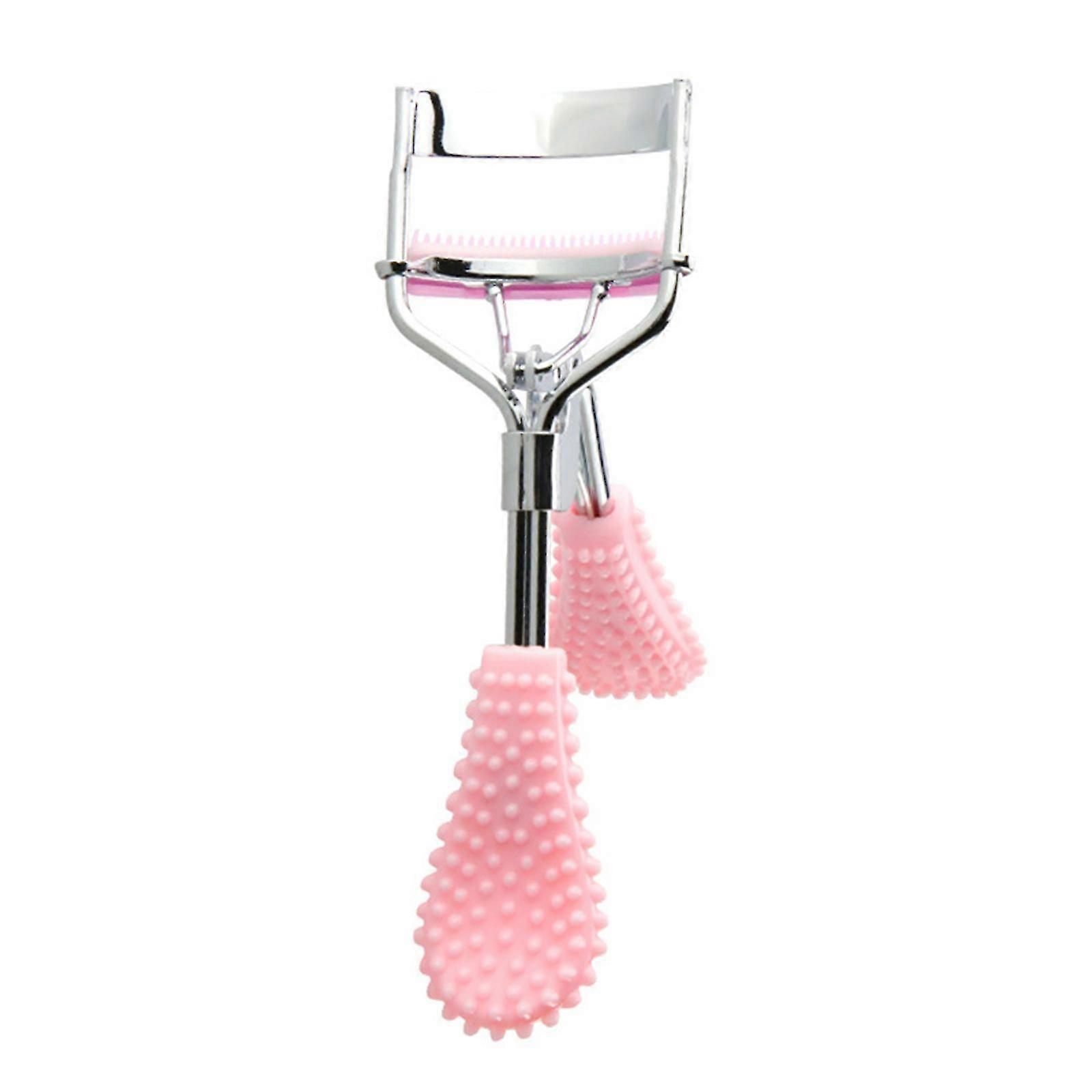 Nature Curling Eyelash Curler with Mini Comb 3D Stereo Curling Eyelashes Eyes Makeup Tool