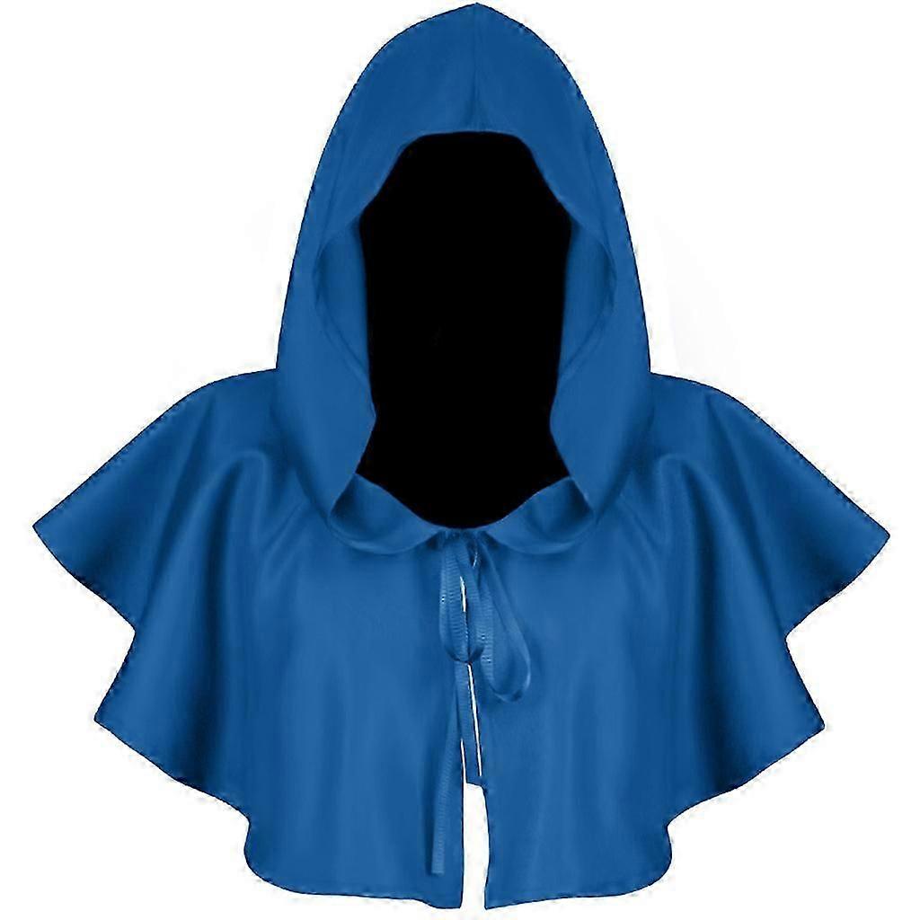 Capes Men Pointy Cap Attached with Fixing Strap Costume Accessory Adult