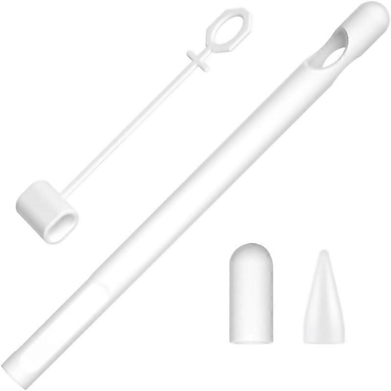 For 1 Pack Silicone Case Compatible With Apple Pencil 1st Generation Nonslip Protective Case With