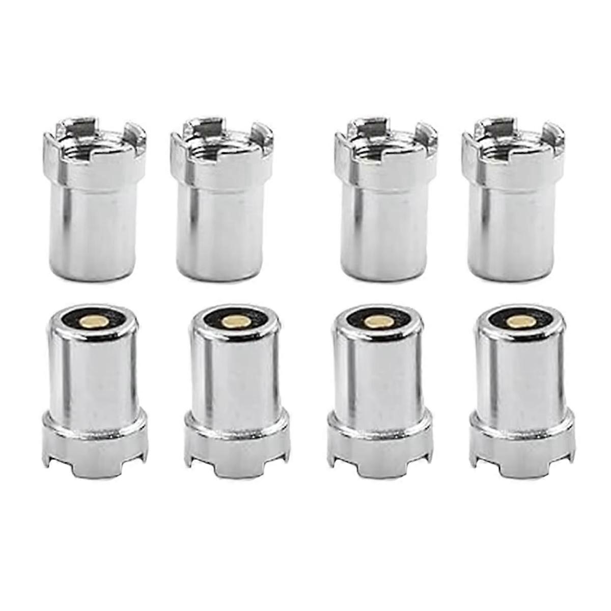 8pcs Magnetic 510 Thread Adapters Soldering Iron Ring Adapter Connector for Electronic Equipment Connectors Repair Tools