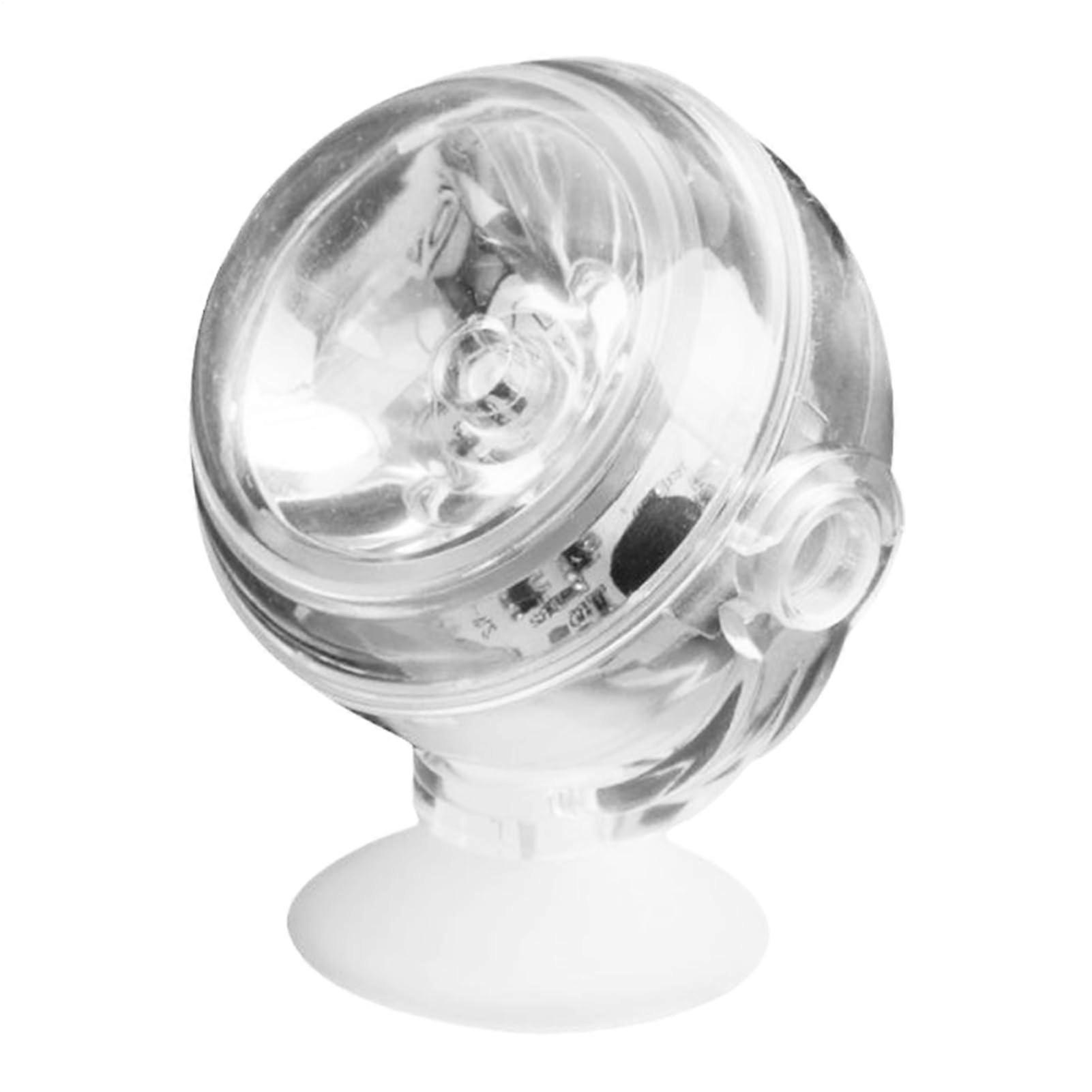 Aquarium LED Light, 180 Degree Rotation, White, Adjustable Spot Lamp For Desktop Tanks And Small Betta Bowls