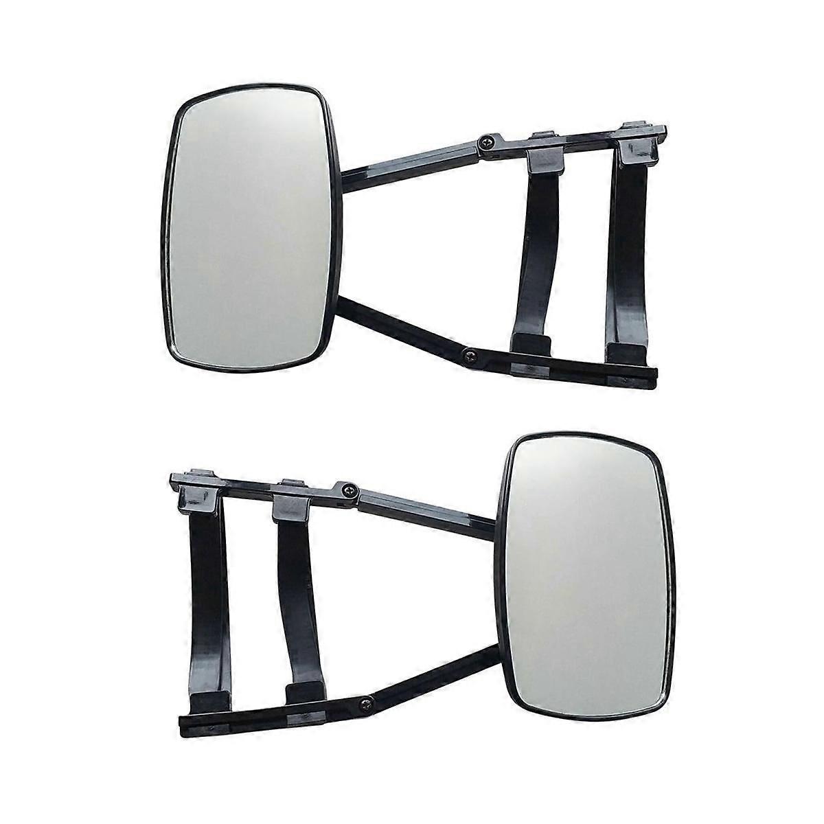 Universal Clip-on Towing Mirrors Extended Mirrors for Towing 360 Rotation Adjustable Towing Mirror