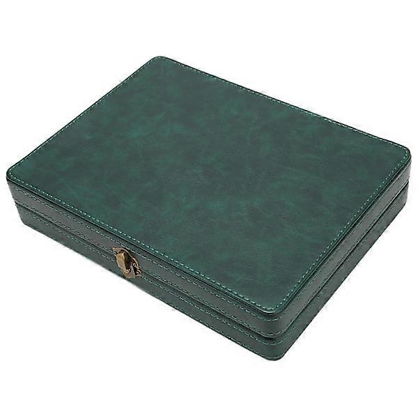 PU Leather Storage Box for Barber Scissors, Combs and Hair Trimmers with Large Capacity