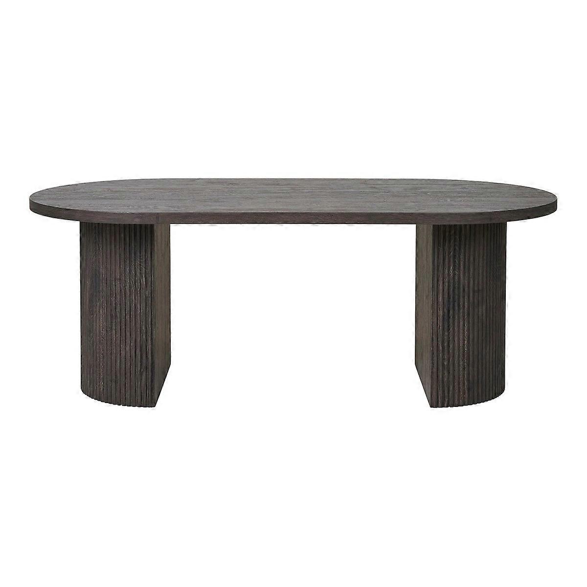 Table basse Boavista, Marron, MDF, 60x120x45 cm
