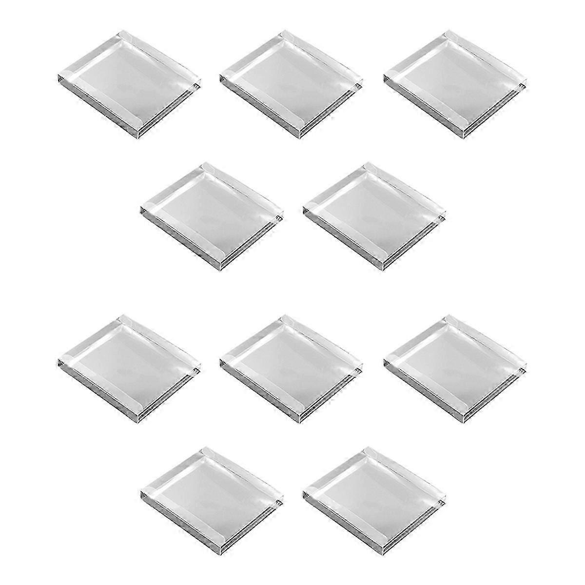 Premium 10-Pack Clear Game Case Storage Boxes for Enhanced Display and Collection