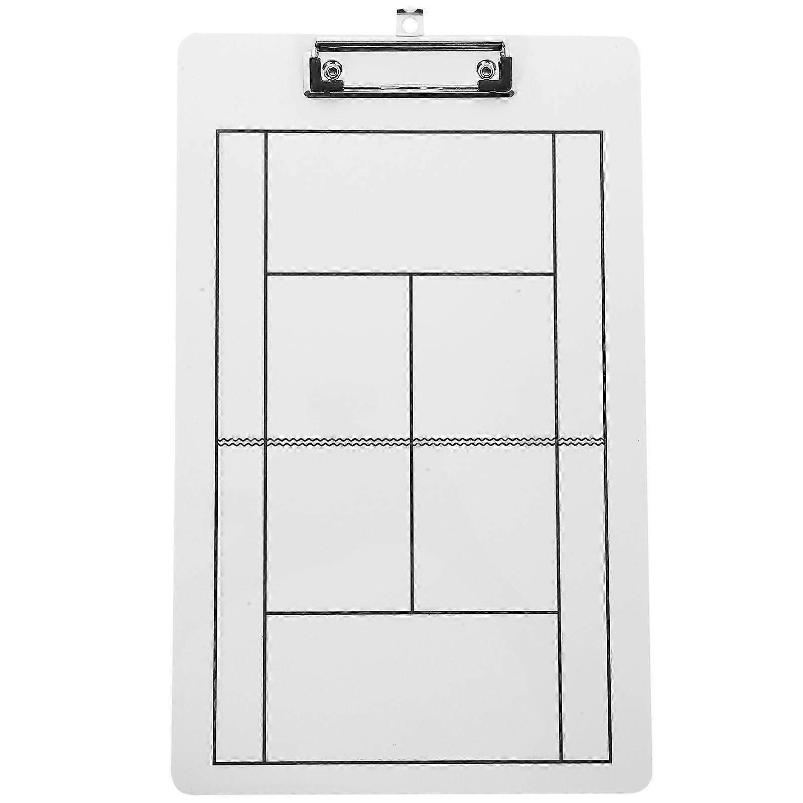 Τένις Dry Erase Board Προπονητικό Συμβούλιο Τένις Πίνακας στρατηγικής ανταγωνισμού Πρόχειρο τένις