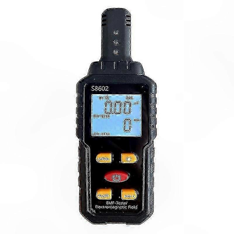 3-in-1 Radiation Detector with Geiger Counter and EMF Meter, Real-Time Measurement and Auto Alarm Function
