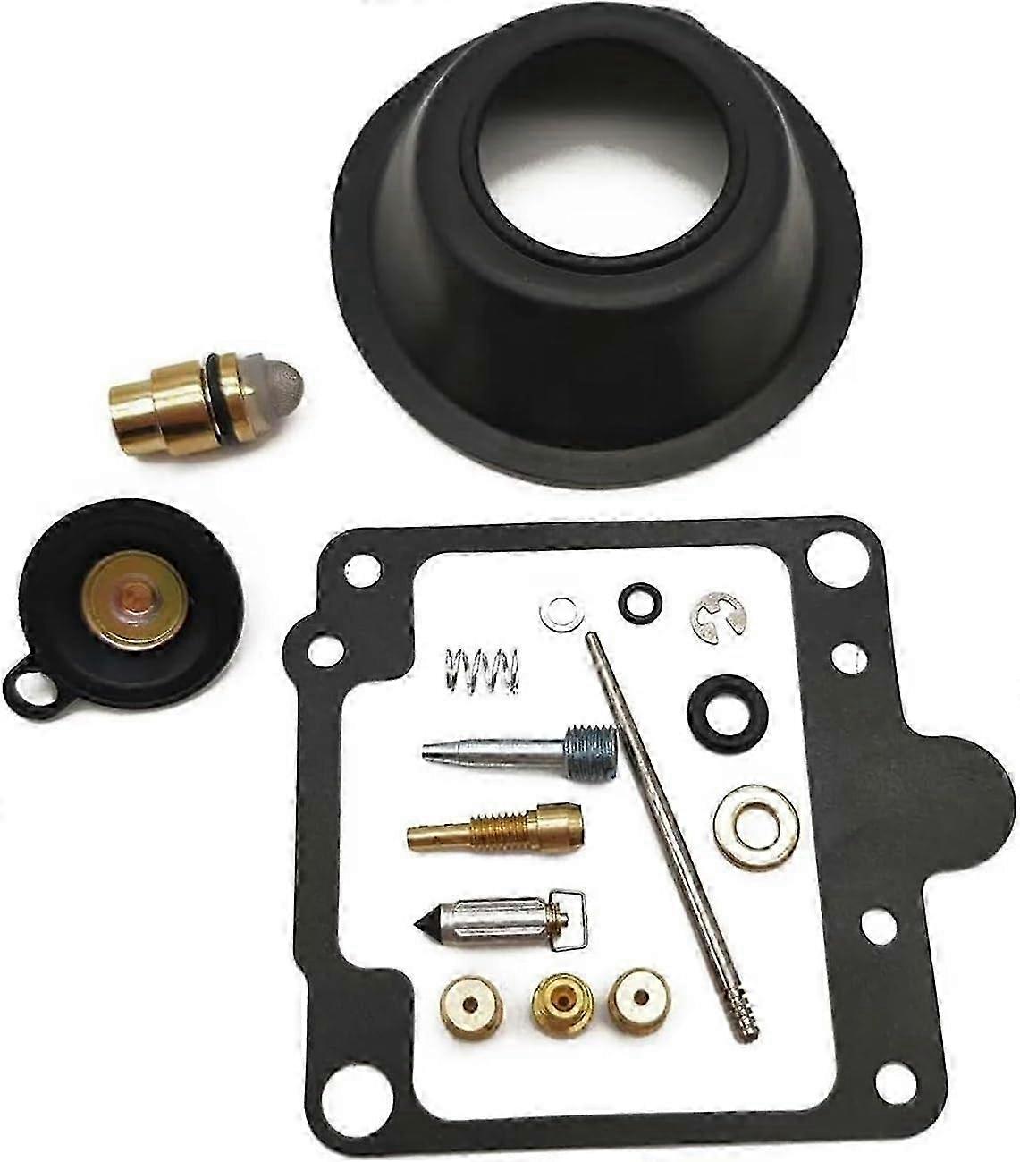 Kit de reparación de carburador de motocicleta para Yamaha Xs400 S Se 1980-1982 Xs400s Xs 400 Diafragma de vacío Aguja de válvula Diafragma Sello de diafragma