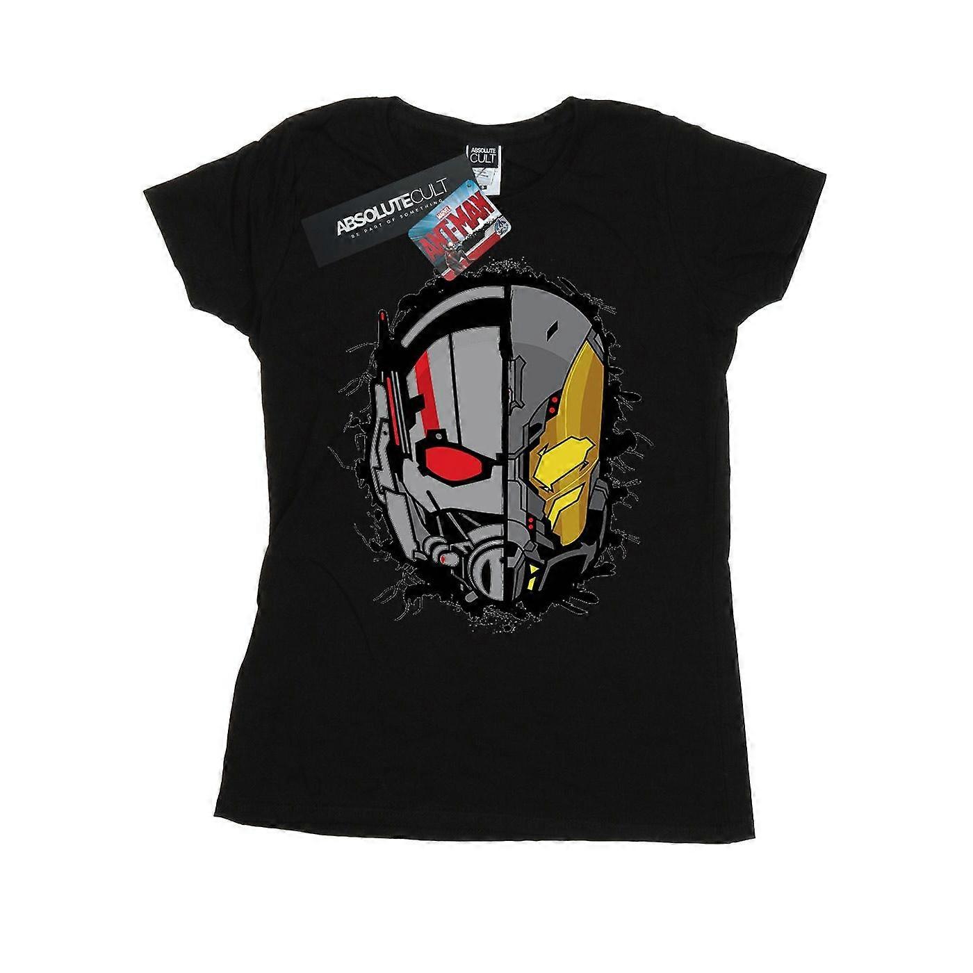 Marvel Dámské/Dámské Ant-Man Split Helma Bavlněné tričko