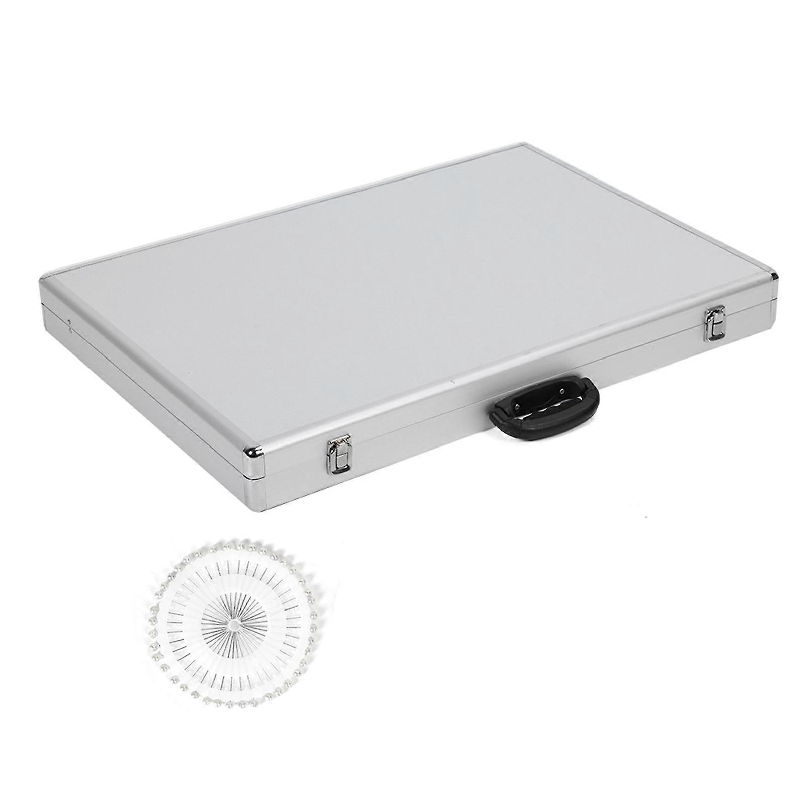 Valise étanche en alliage d'aluminium, boîte de rangement pour bijoux (n° 2)