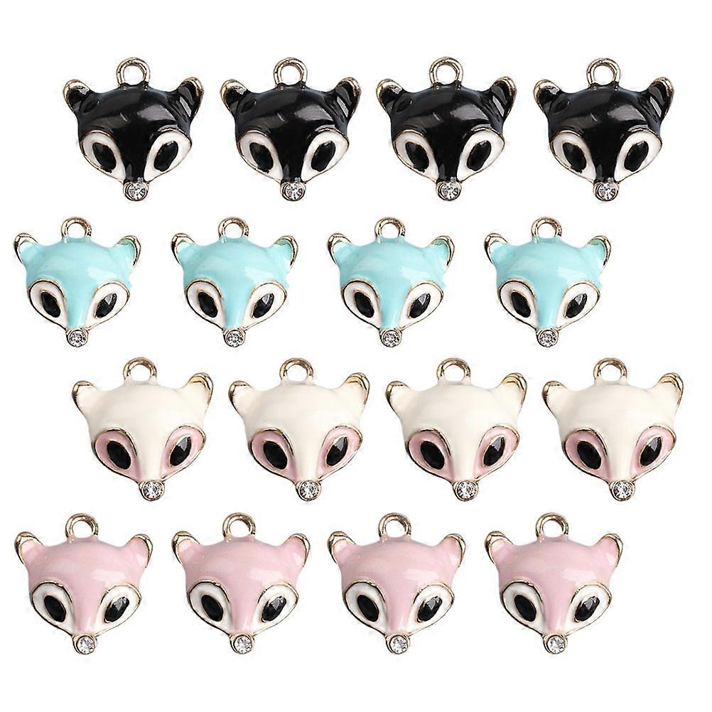 40Pcs DIY Accessories Alloy Charm Pendants Jewelry Making Components Simple Design Assorted Color for Jewelry Lovers