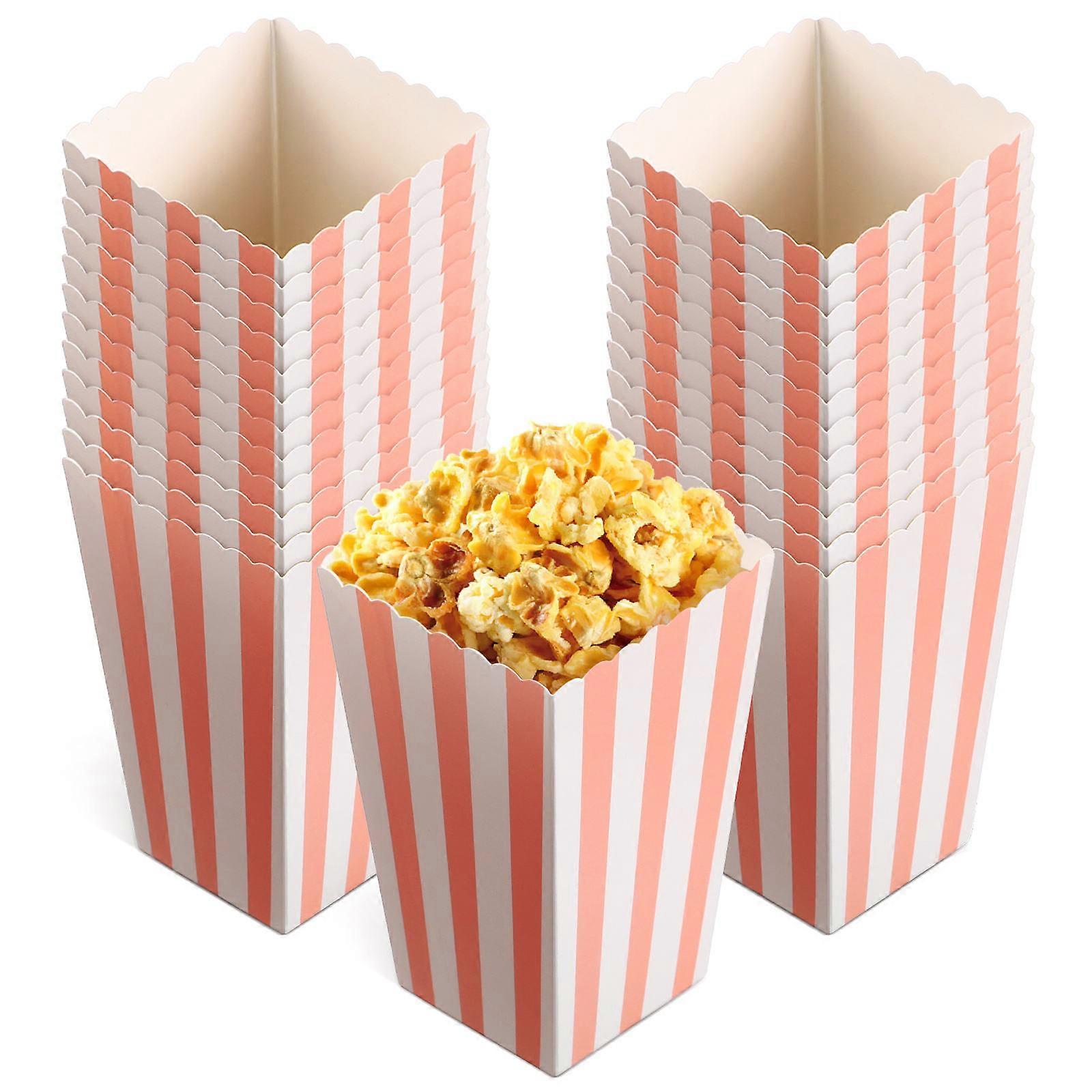 Boxes for Holding Popcorn Use with 48Pcs French Fry Holders