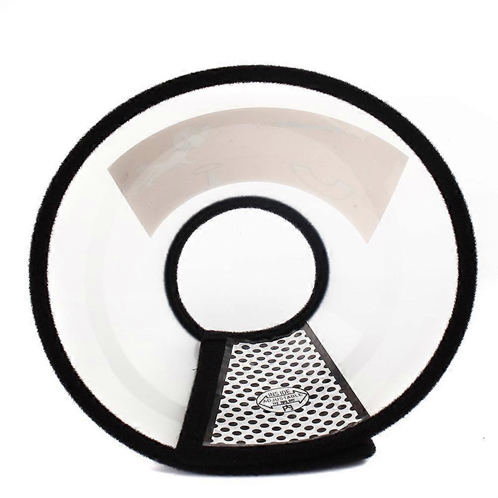 Pet Elizabeth Ring Collar Dog Supplies Home Use White Injury Protection 1Pcs