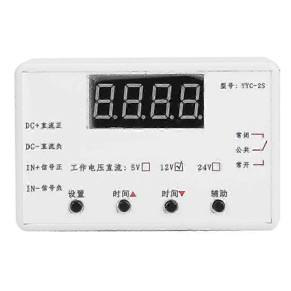 LED Display Adjustable Timer Relay Automation Control Switch Module (12V)