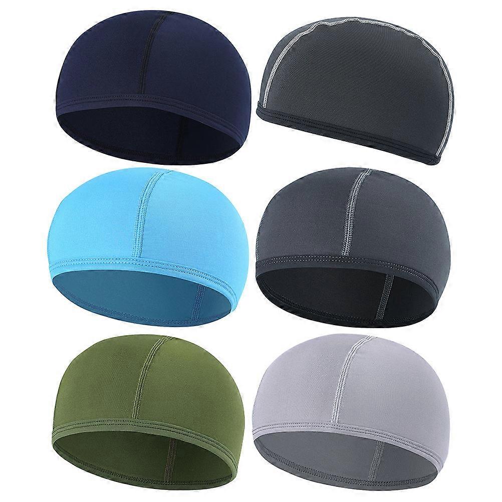 Quick Dry Liner Inner Cap for Cycling Sports 6Pcs Kit