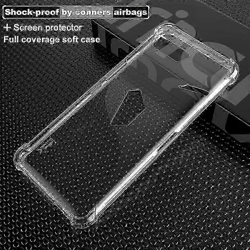 TPU Case with Explosion-Proof Screen Protector for ASUS ROG Phone II ZS660KL
