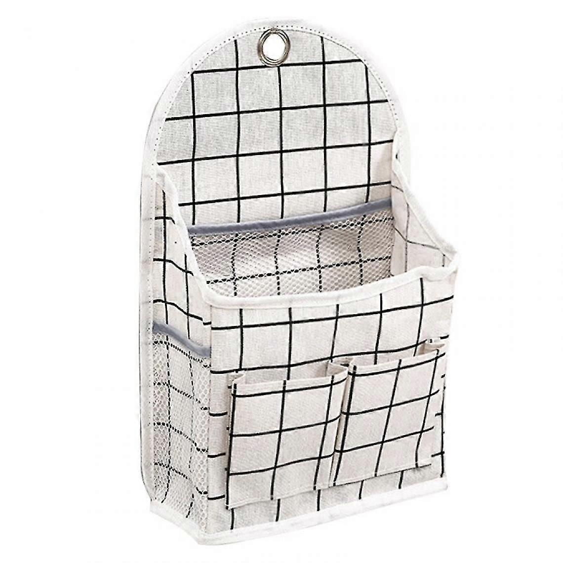 Wall Hanging Cotton And Linen Storage Bag Multi-function Door Back Dormitory Cloth Hanging Bag