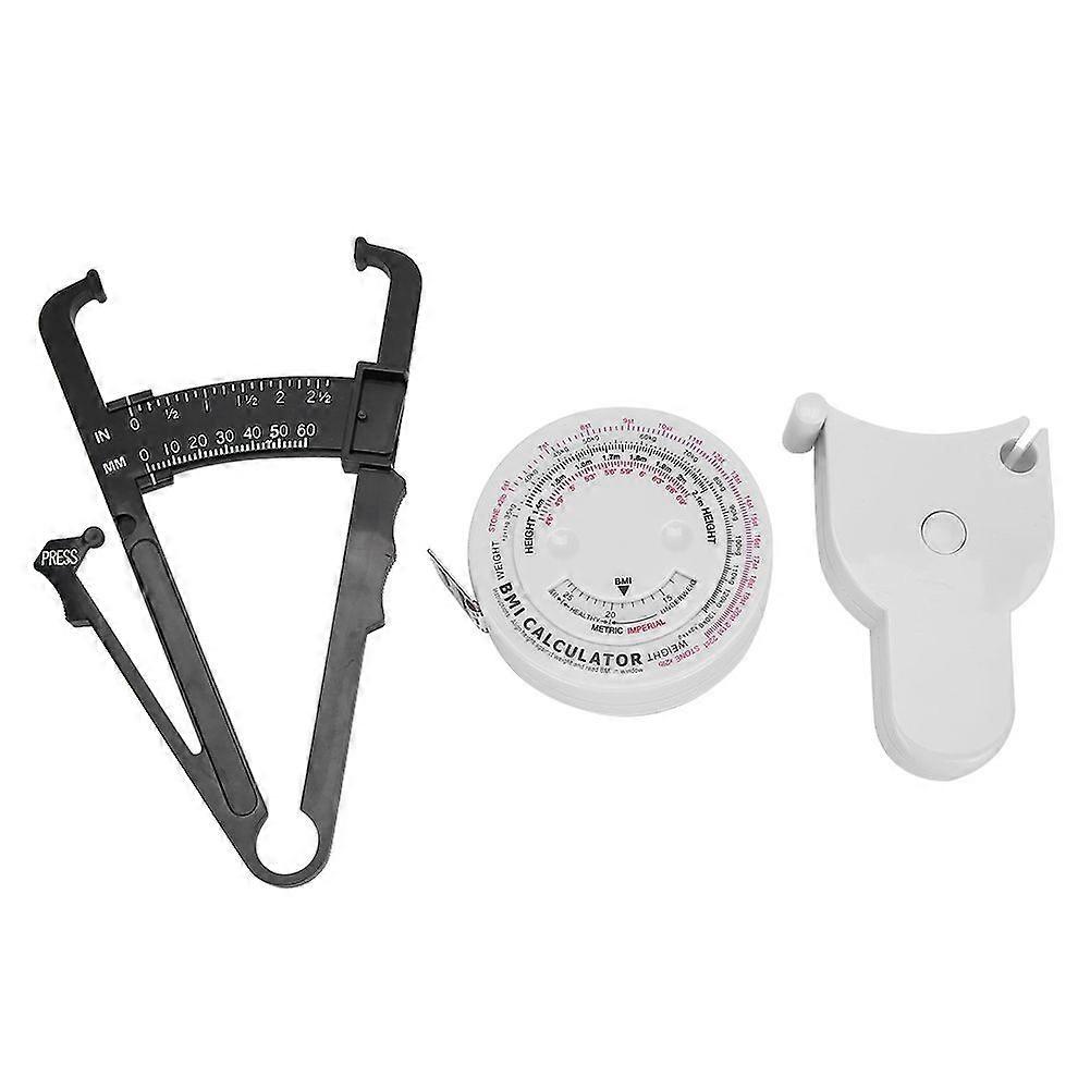 Body Fat Tester Retractable Waist Measuring Tape BMI Measuring Tool Weight Loss Caliper