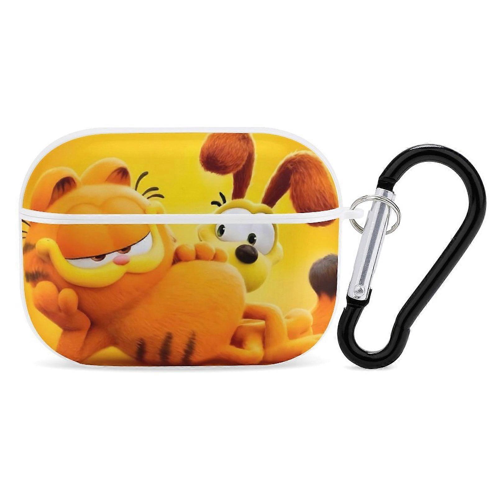Garfield Case for Airpods Pro, Wireless Charging Support, Compatible with Airpods Pro Case for Women, Generation Case