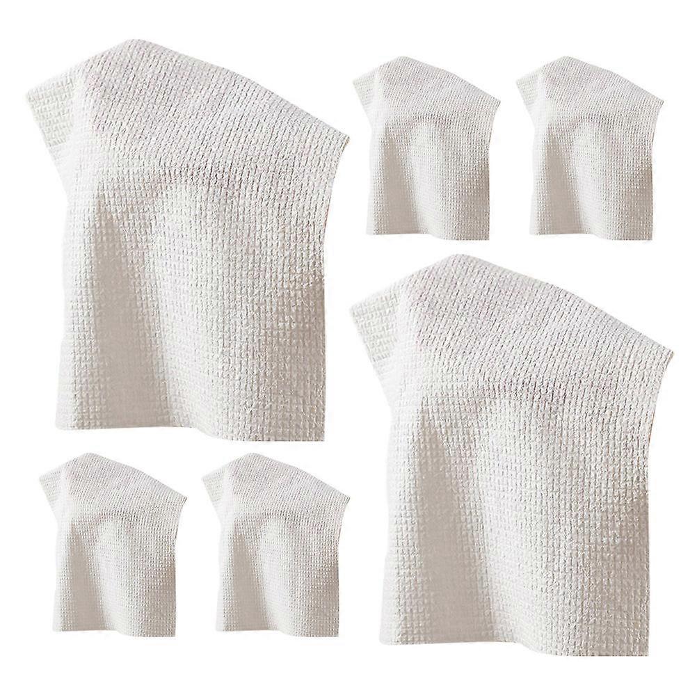 Portable Round Candy Packaging Face Towels for Cleaning Use 6Pcs Disposable