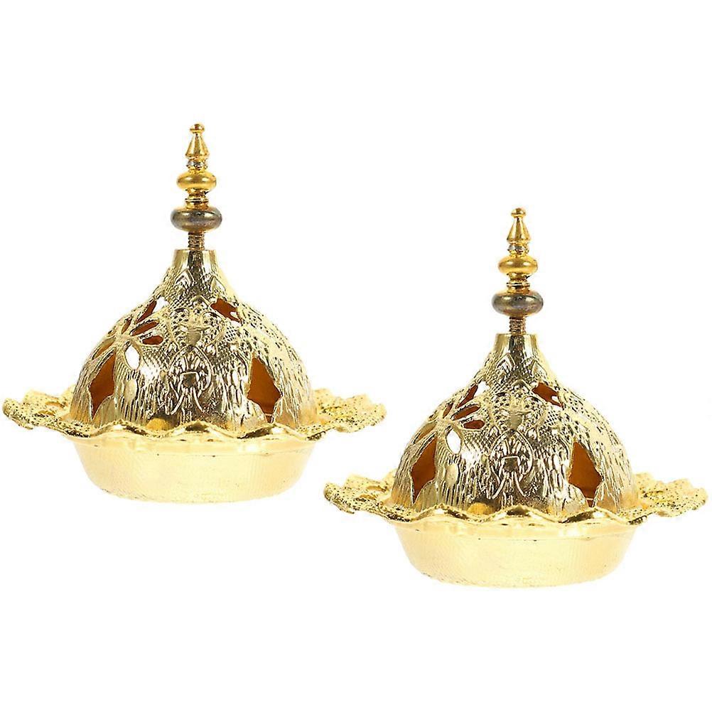 Vintage Incense Burner 8Pcs Middle East Incense Cone Burner for Aromatherapy