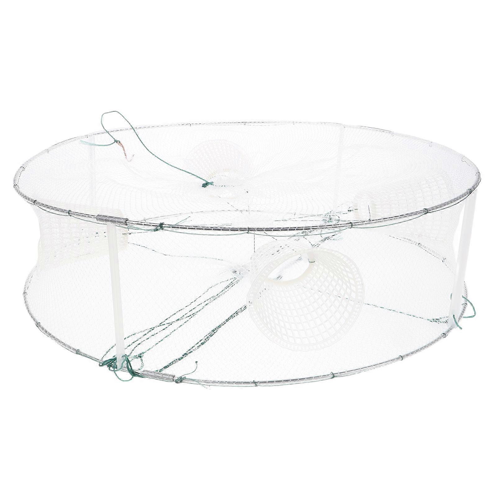 Collapsible Shrimp Trap Fishing Net Perfect For River And Lake Fishing Designed For Outdoor Enthusiasts 3Pcs