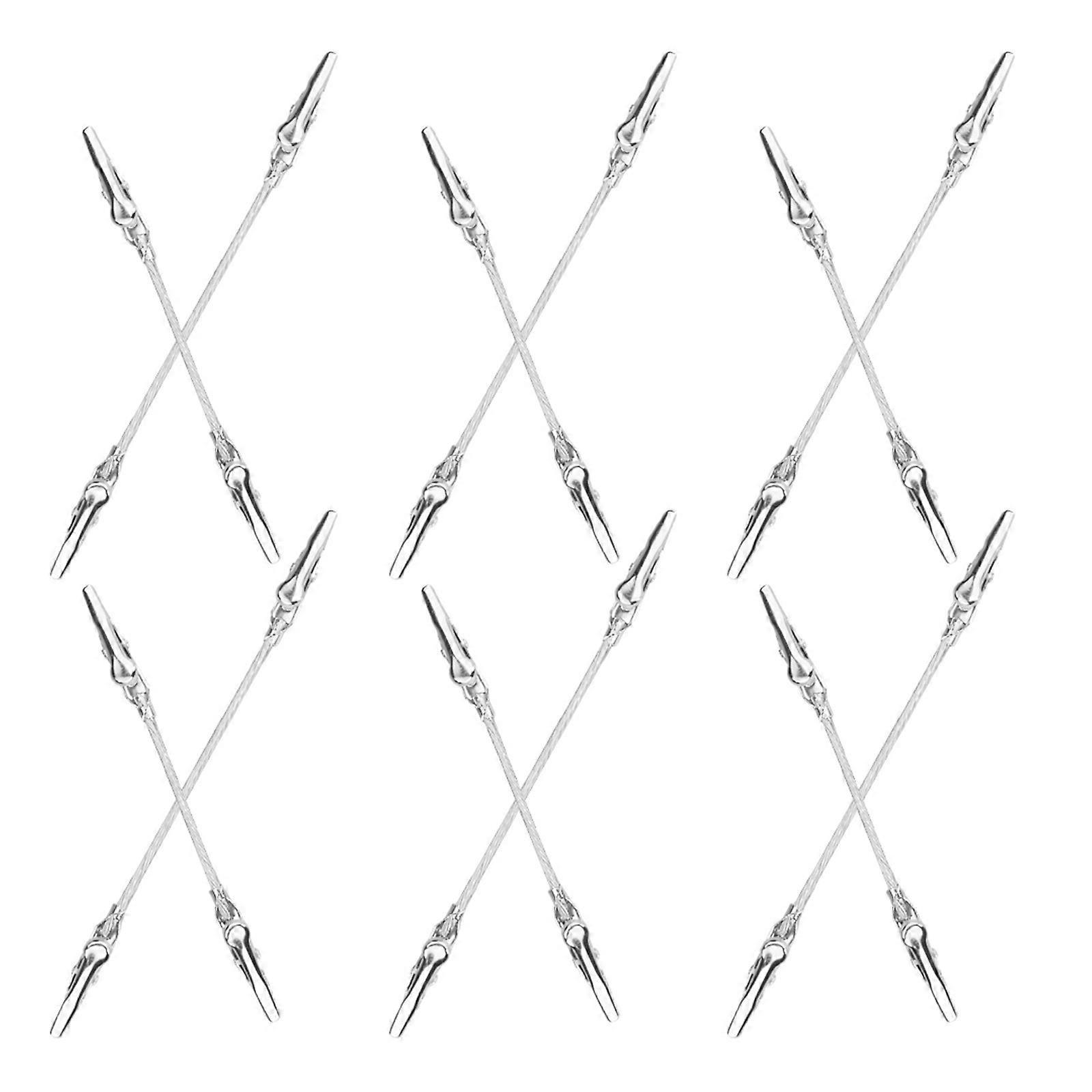 36Pcs Double Ends Clamps for Note Clipping Photo Holder