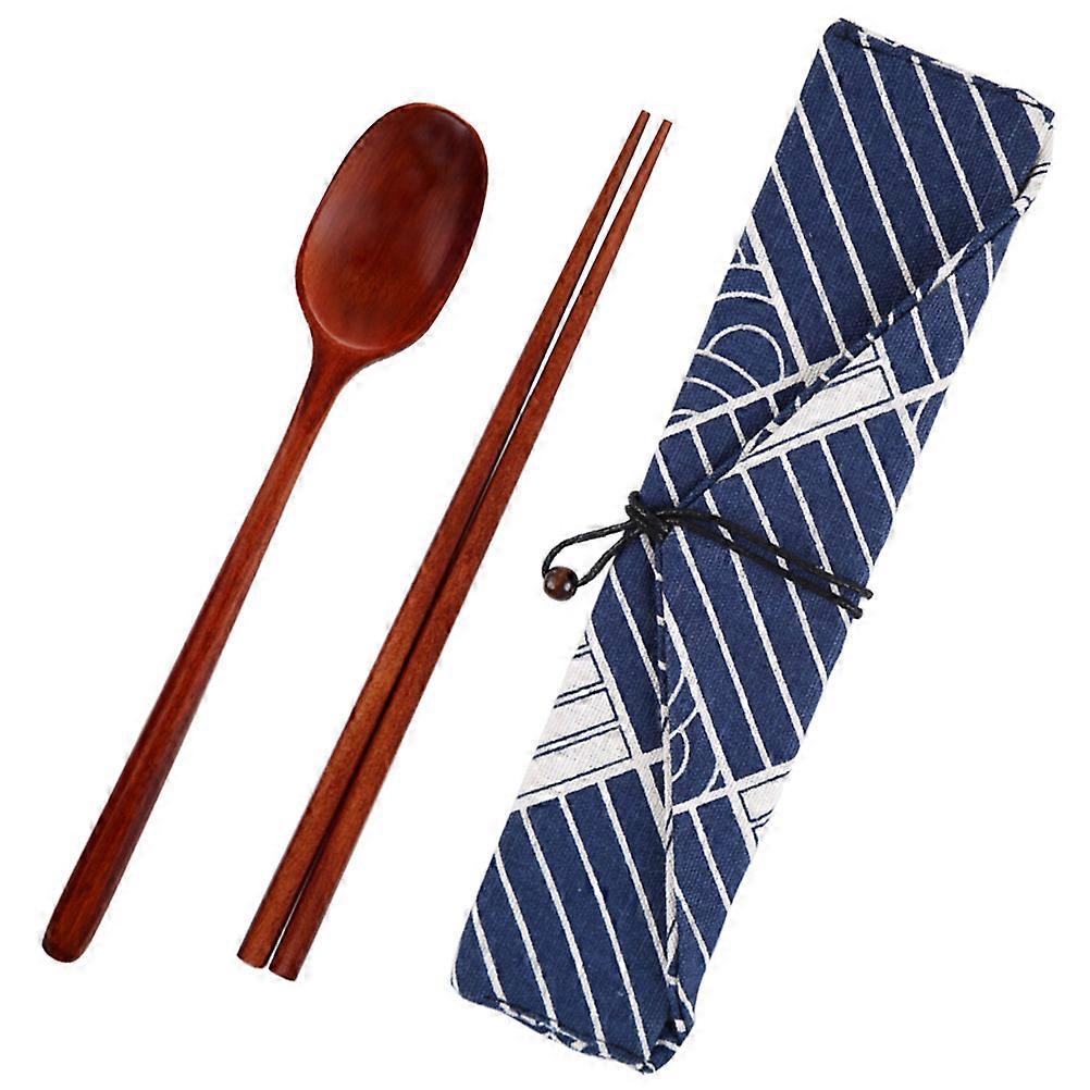 5 Sets Camping Cutlery Kit Multi-Function Spoon and Chopsticks Set Suitable for Outdoor Dining Compact Portable Essentials