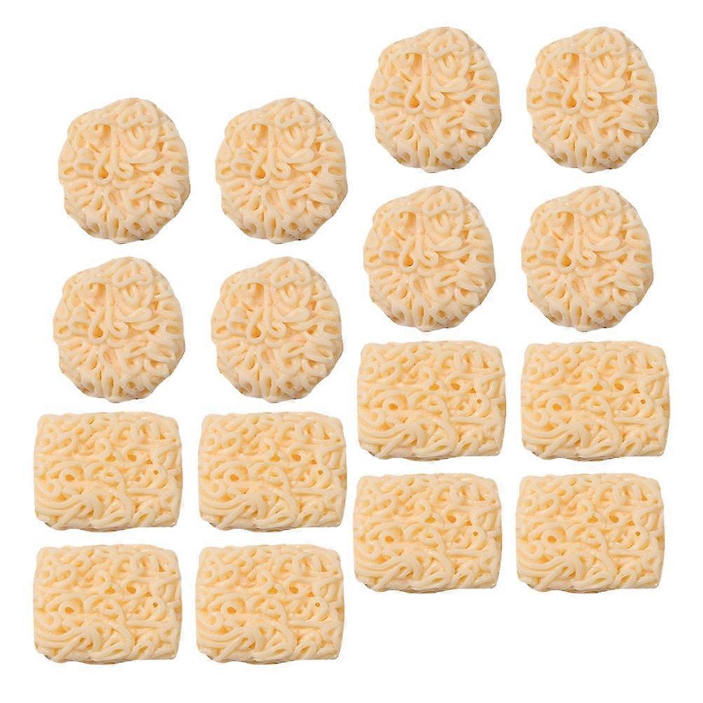 Mini Resin Instant Noodle Model for Decoration 30Pcs Mini Food Dolls