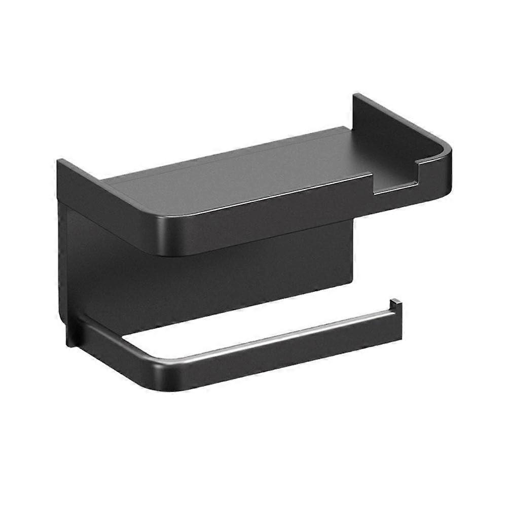 Wall Mounted Toilet Paper Holder Model A01 Rustproof Thickened Plastic Storage Rack For Bathroom Kitchen