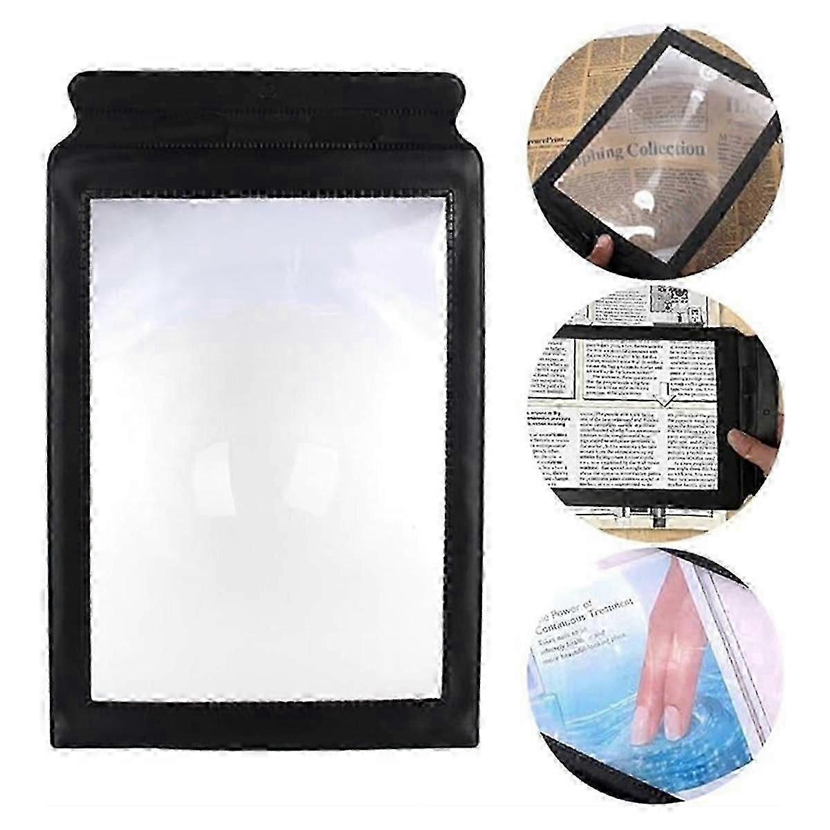 A4 Flat Magnifying Glass for Elderly Reading hwy