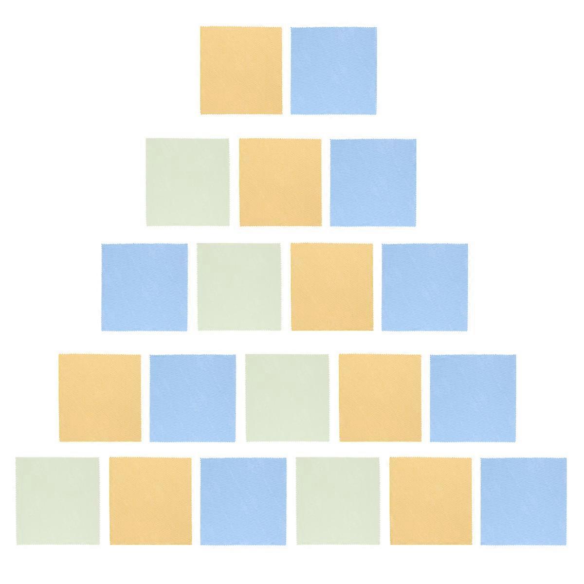 Microfiber Cloth for Glasses 100Pcs for Cleaning Phones and Computer Screens