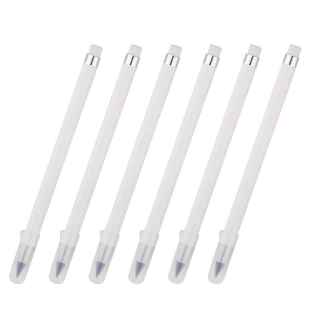 Erasable Pencils 12-Pcs Non Sharpening Writing Tools For Kids Students And Artists 15.5X0.9CM Inkless Technology