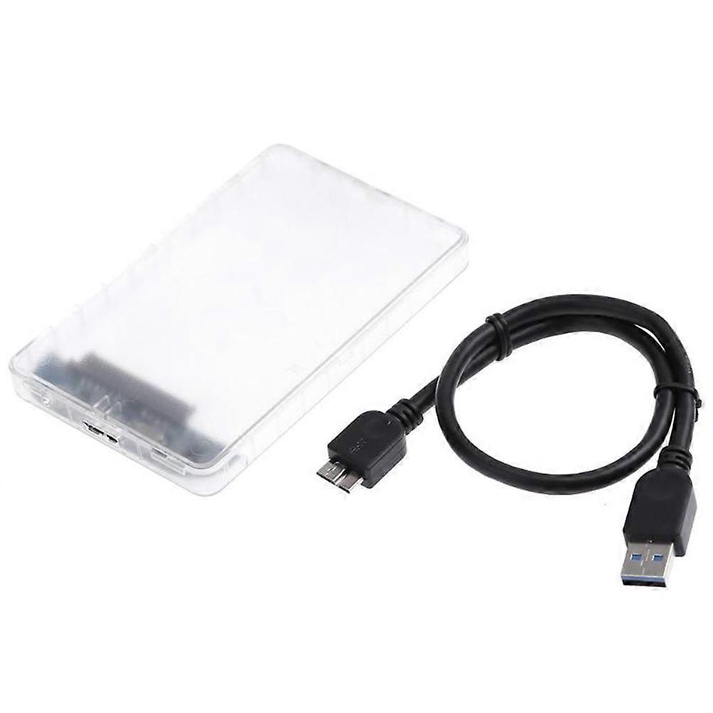 Transparent External Case USB 3.0 for Protection 3Pcs Hard Drive Enclosure