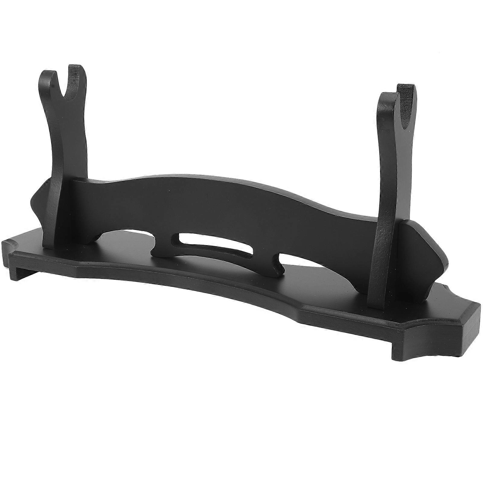 Sword Display Holder Portable Sword Stand for Holding Use Black