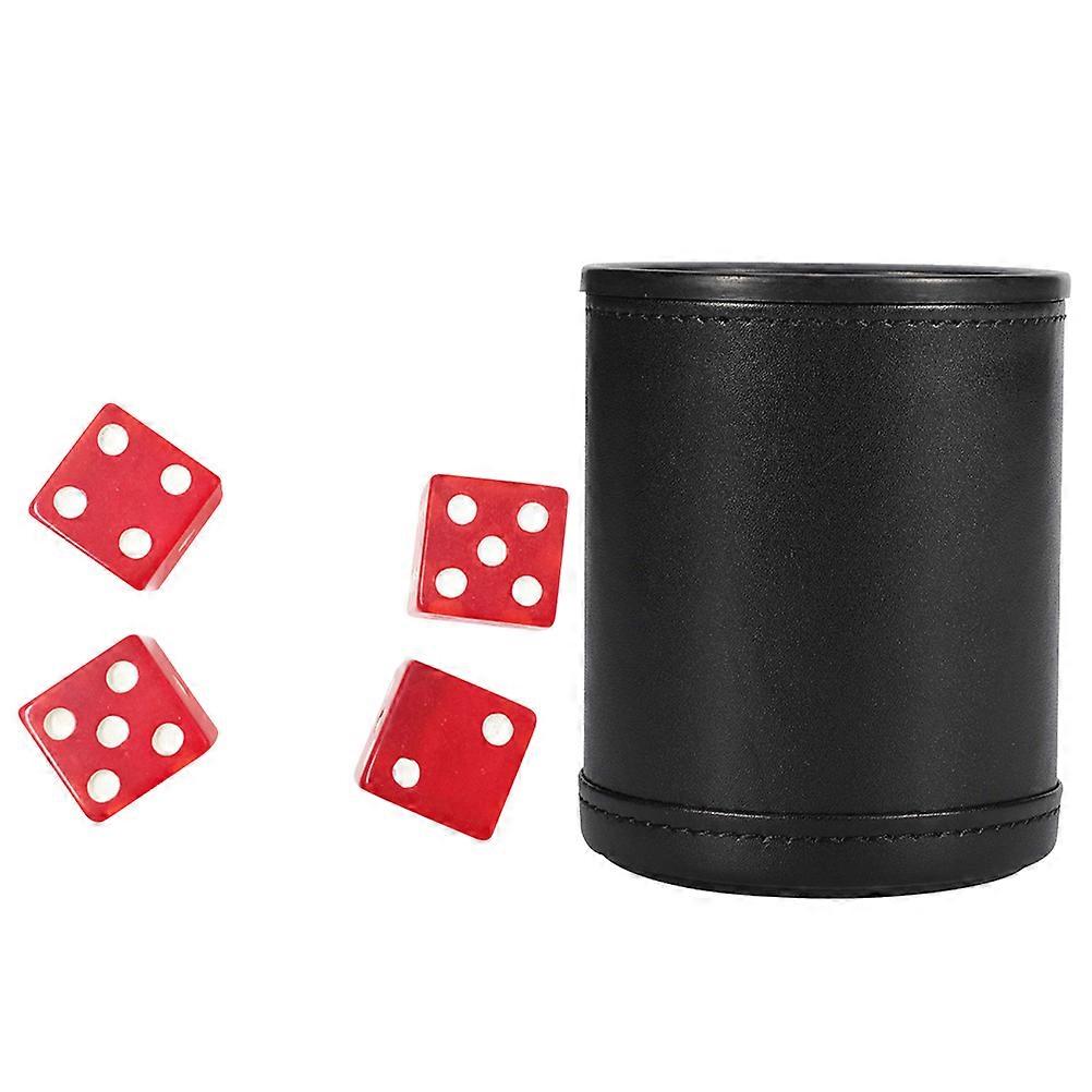 Cup PU Black for Entertainment Games 1Pcs with