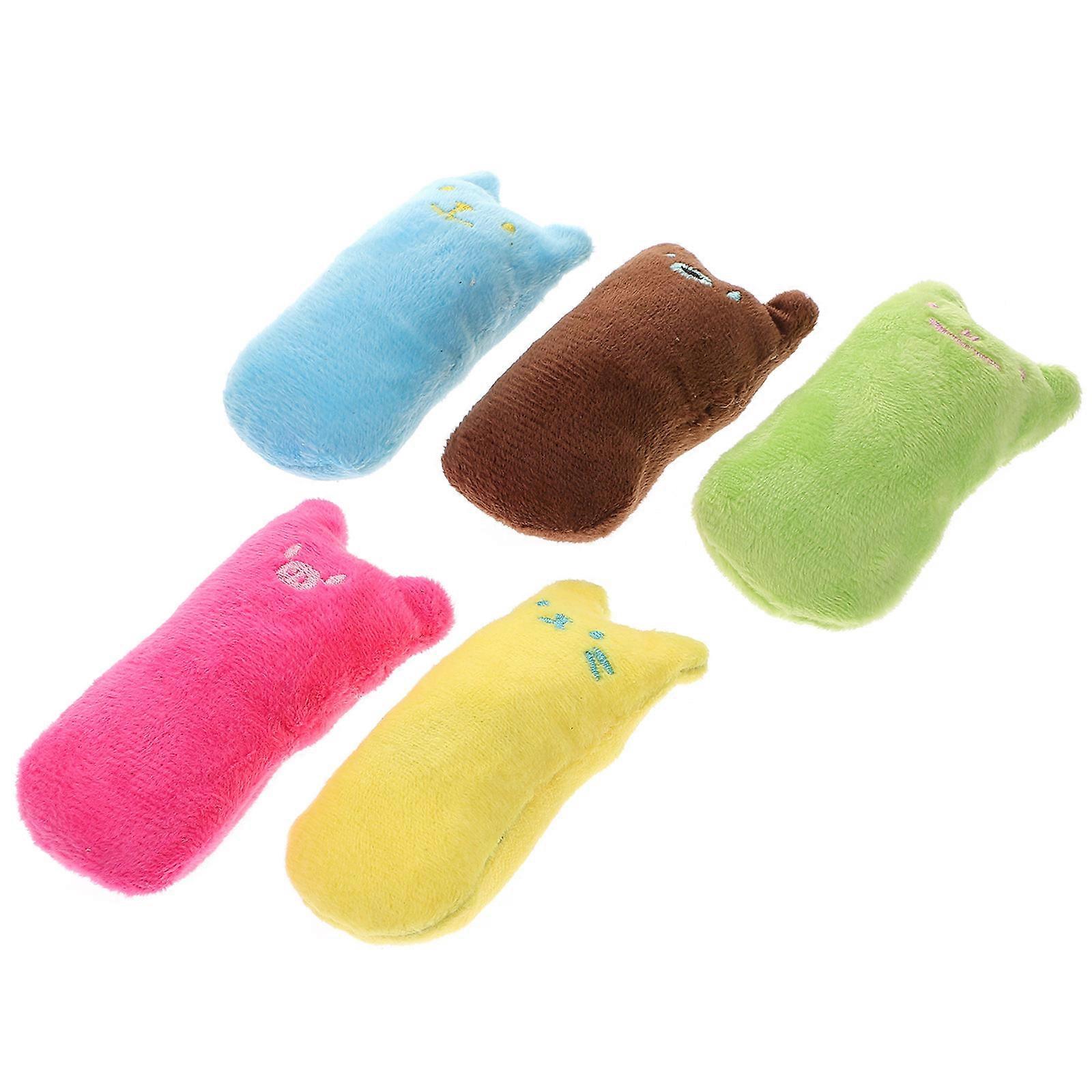 Lovely Cat Catnip Toy Cat Pillow for Kitten Play 15Pcs Pack