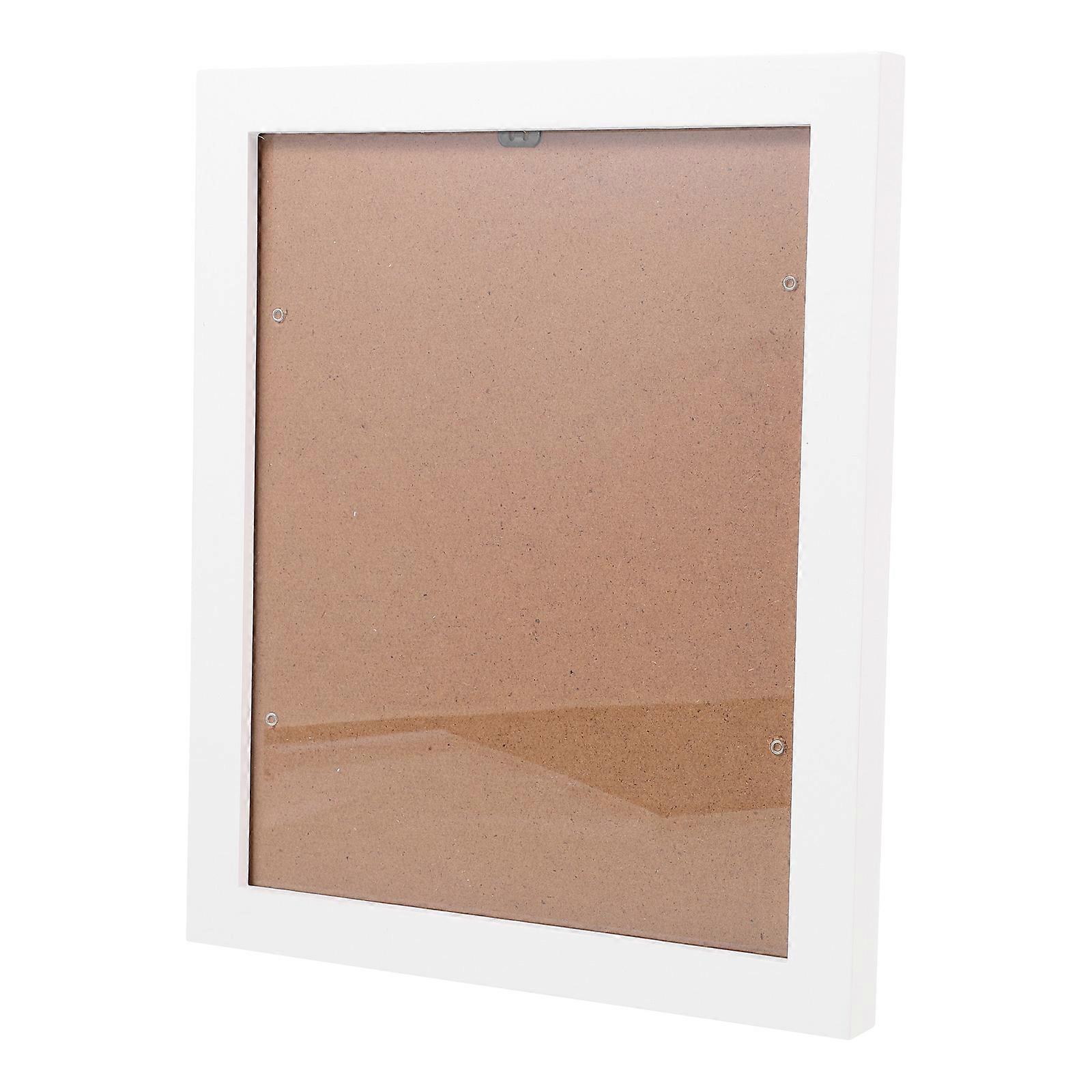 Solid Wood Photo Frame Picture Frame for Home Use White Color