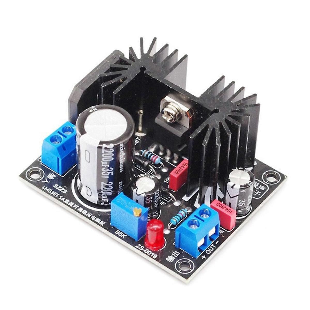 Adjustable Linear Regulated Power Supply Board LM317 1.5A Output