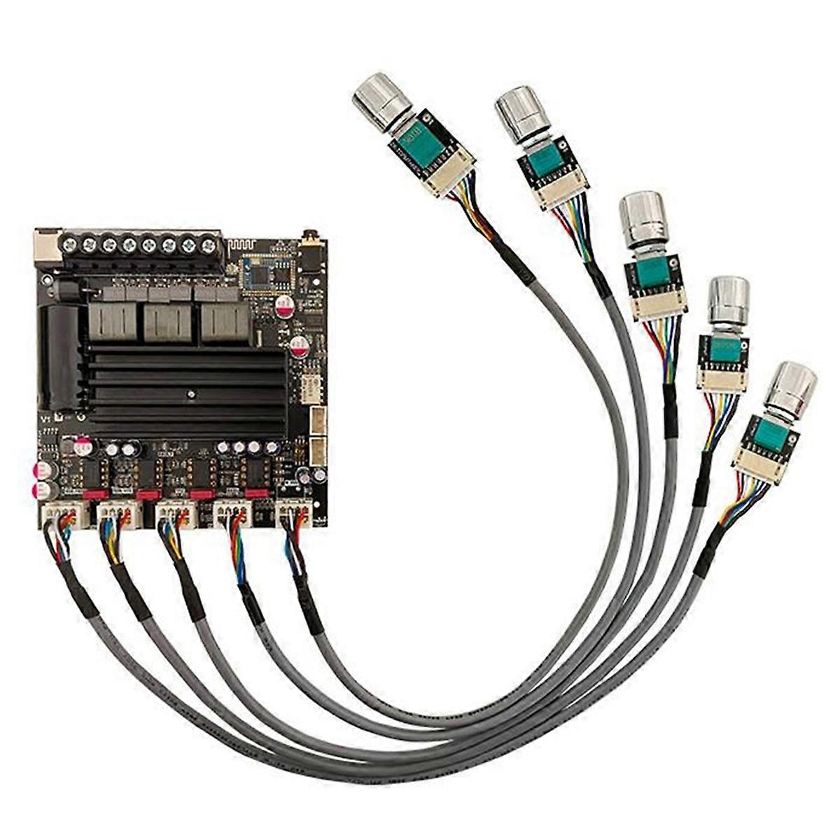 -APTX1 BT Digitalverstärker 2.1CH BT Verstärkerplatine 100W + 100W + 200W, C