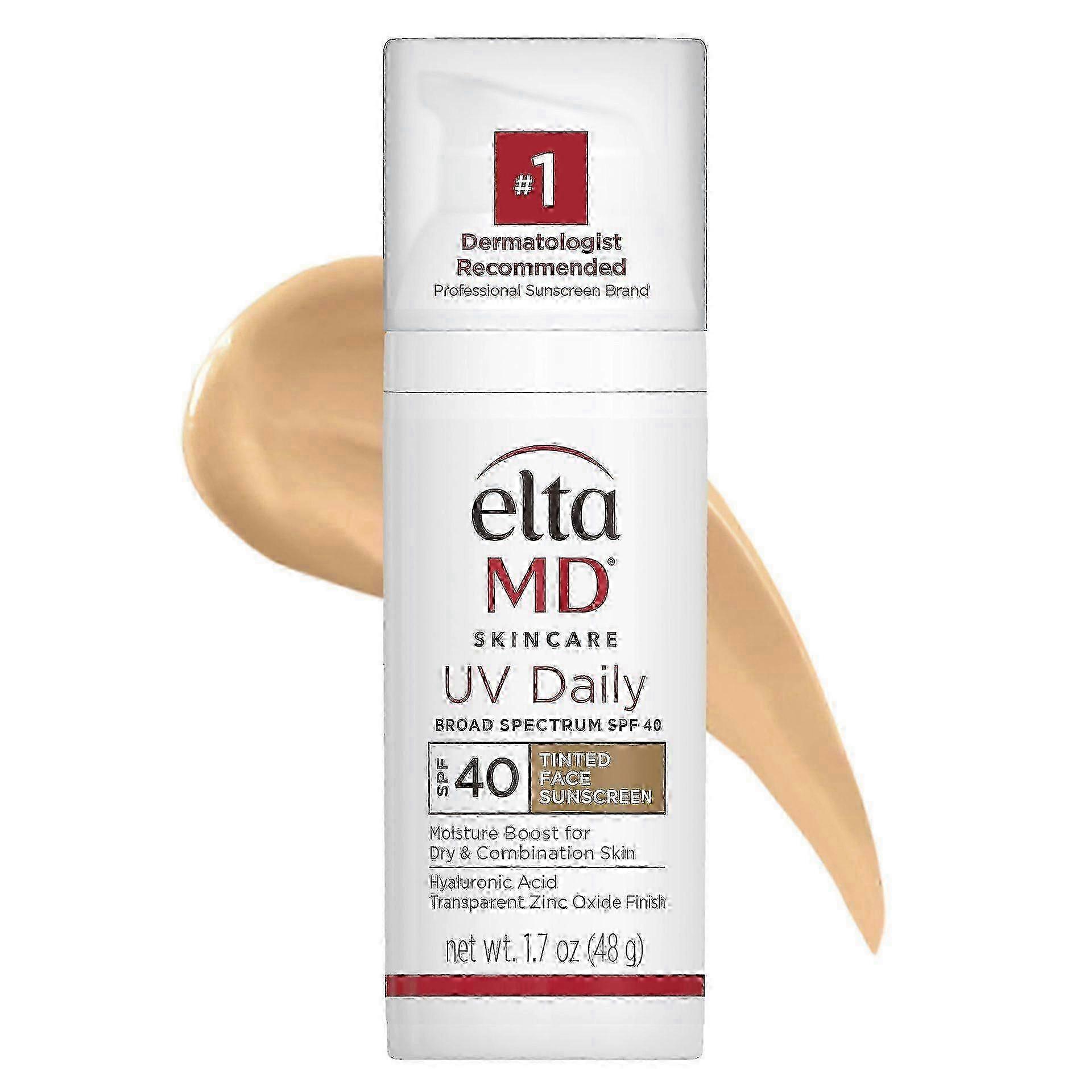 suitable forEltaMD UV Daily SPF 40/46 Face Sunscreen Moisturizer with Zinc Oxide, Daily Face Moisturizer with SPF, Sunscreen