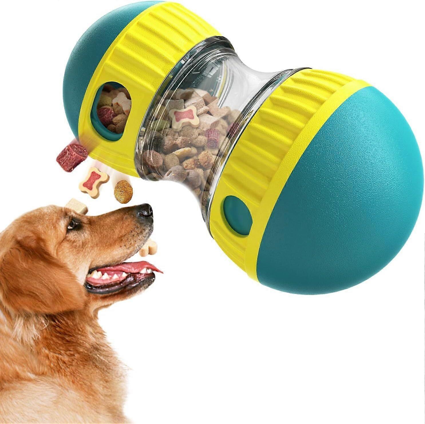 GoXteam Dog Puzzle Toy, Food Dispensing Interactive Enrichment Toy for Dogs, Compatible with Smart & Bored Dogs, Puzzle Feeder