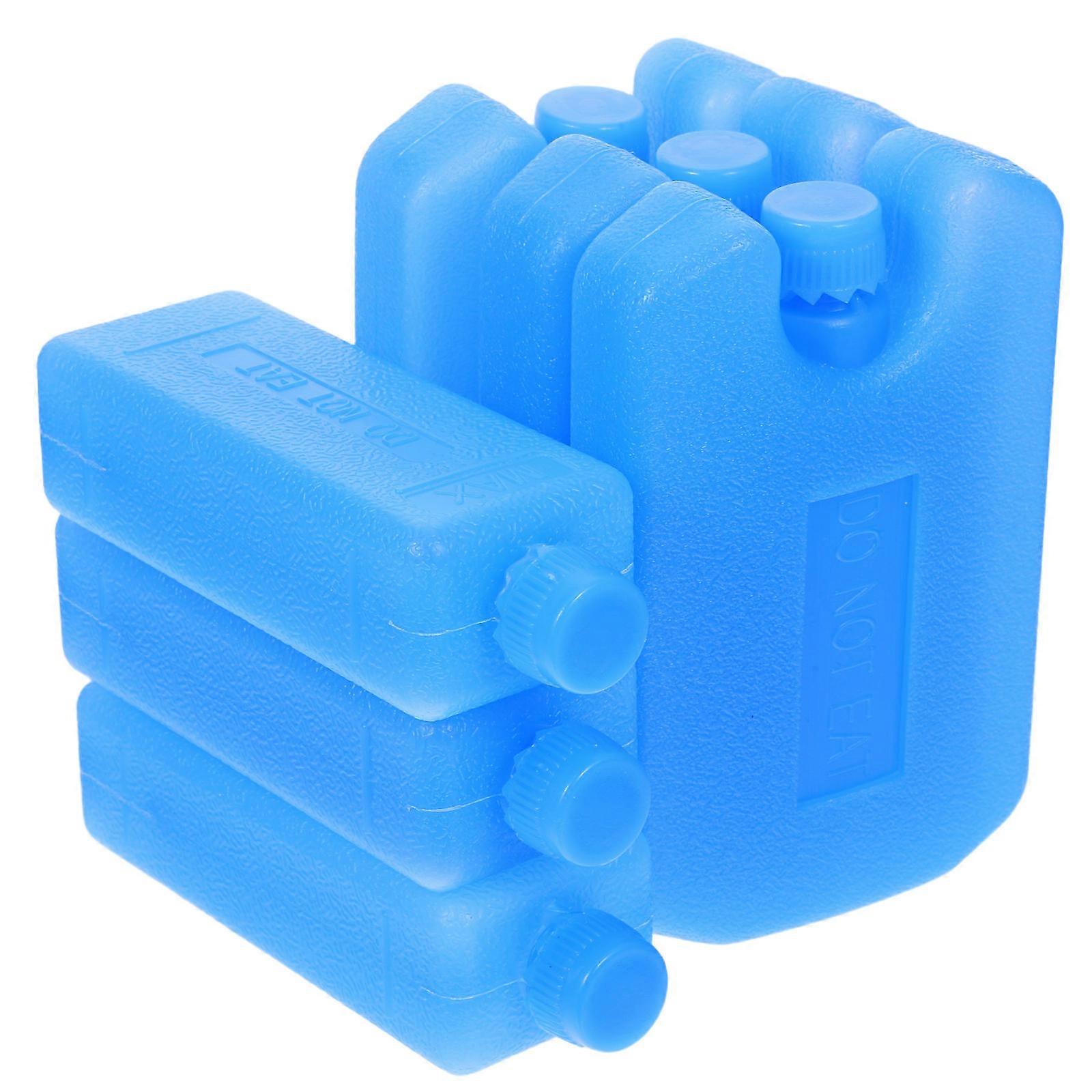 Pe Blue Cooler Ice Packs Reusable Cooling Blocks for Cooler Use 24Pcs